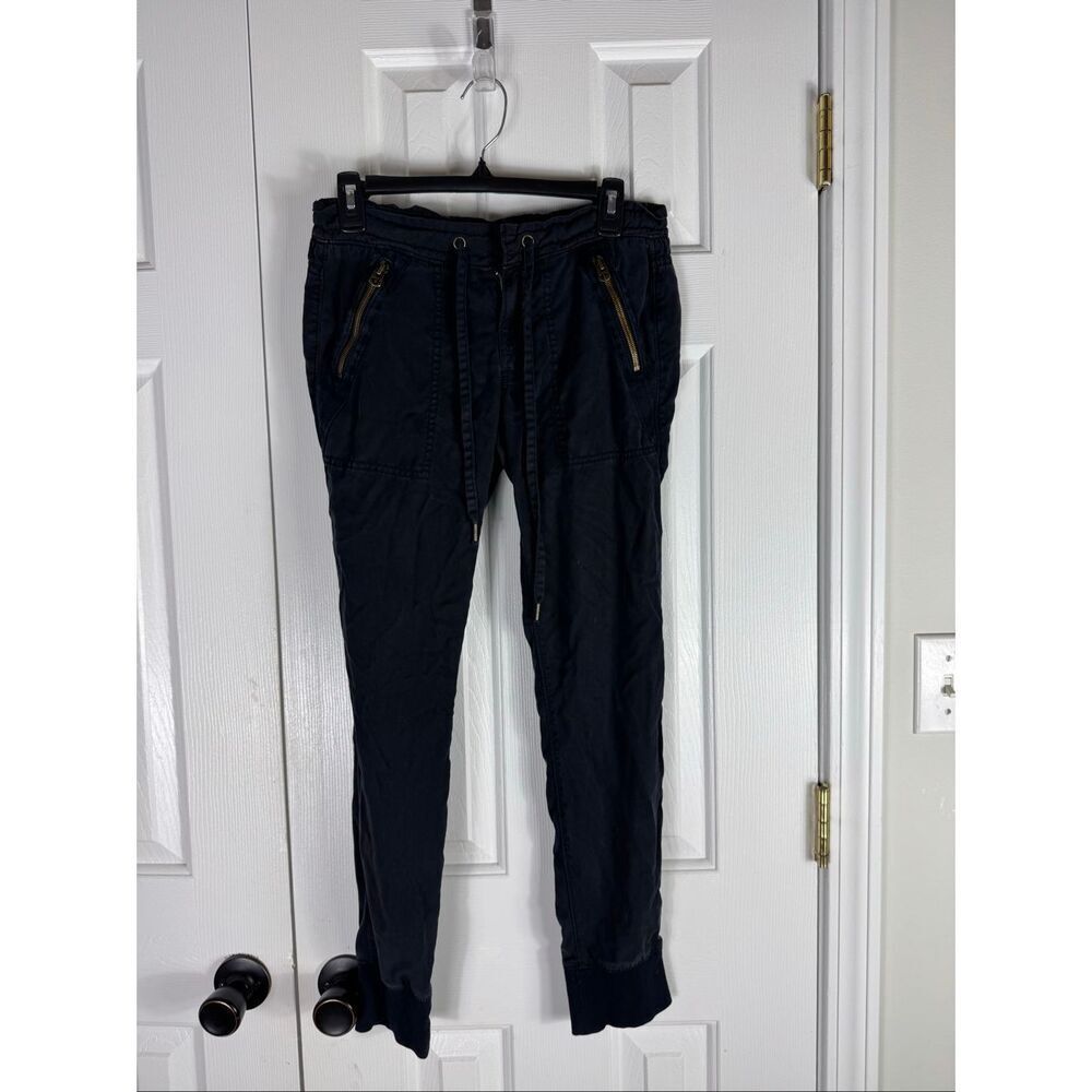 True Religion Womens Black Joggers Size 26
